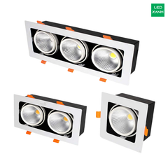 Đèn LED hộp âm trần rọi TOPAZ - KingLED