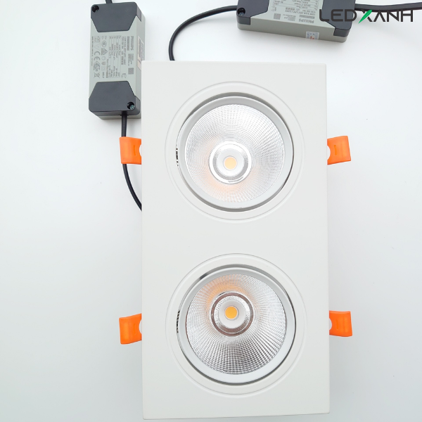 Đèn LED âm trần vuông DLV1R