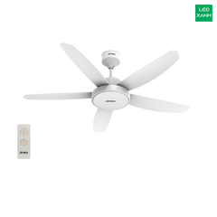 Quạt trần 5 cánh có đèn Sunhouse Apex APF7678W