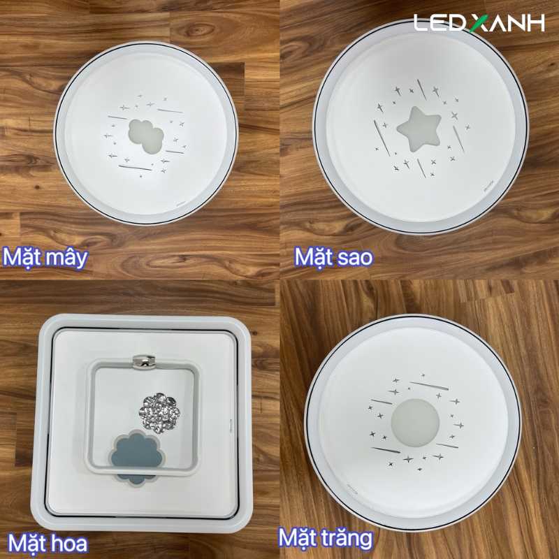 Đèn LED ốp trần Sky ánh sáng đổi màu - Kosoom