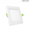 Đèn LED âm trần downlight siêu mỏng PEARL dáng vuông - KingLED