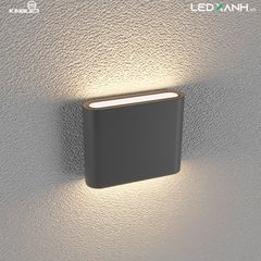 Đèn tường LED ngoài trời 8W 8011S- KingLED