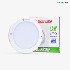 Đèn LED ốp trần tròn LN11 Rạng Đông 18W