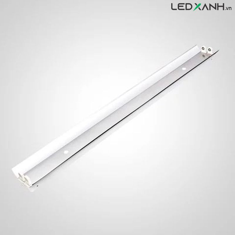 Máng đèn LED chóa inox đôi – 1.2m