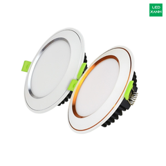 Đèn LED âm trần ánh sáng đơn sắc 7W - KingEco