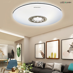 Đèn LED ốp trần mẫu đơn KOSOOM - 18w, 24w