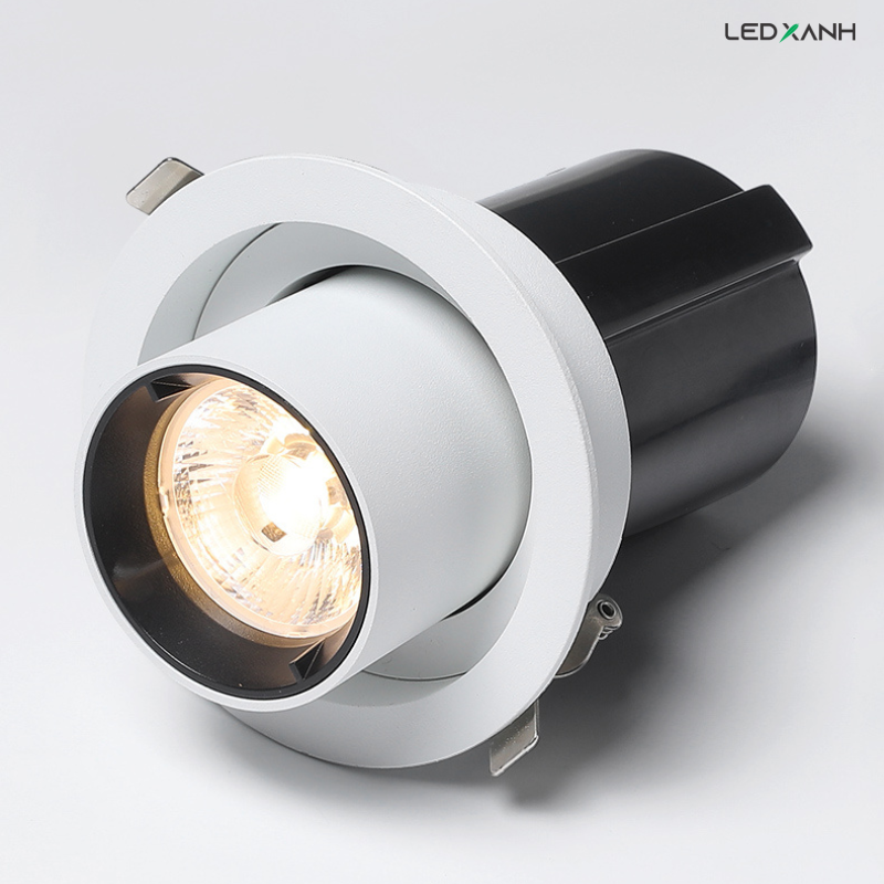 Đèn LED âm trần Spotlight chỉnh hướng 360 độ SP10 8W - 30W