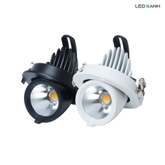 Đèn LED âm trần rọi xoay góc 360 độ SPX05 6W - 20W