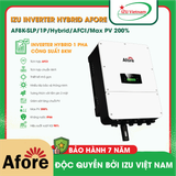  Inverter Hybrid Afore AF8K-SLP – 1 pha – AFCI - Max PV 200% 