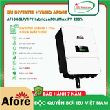  Inverter Hybrid Afore AF10K-SLP – 1 pha – AFCI - Max PV 200% 