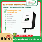  Inverter Hybrid Afore AF8K-SLP – 1 pha – AFCI - Max PV 200% 