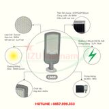  [IZU-CA68] Đèn năng lượng mặt trời Cao Áp siêu sáng 