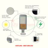  [IZU-CTR800W] Đèn năng lượng mặt trời công trình siêu sáng 