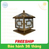  Đèn trụ cổng năng lượng mặt trời - 20x20cm - [IZU-TRC20] 