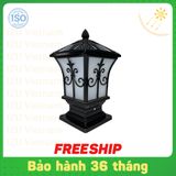  [IZU-TRH20] Đèn trụ hiên năng lượng mặt trời 20x20cm 