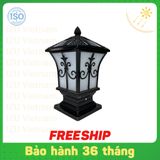  Đèn trụ hiên năng lượng mặt trời 25x25 - [IZU-TRH25] 