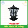 [IZU-TRH25] Đèn trụ hiên năng lượng mặt trời 25x25cm