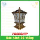  [IZU-TRH25] Đèn trụ hiên năng lượng mặt trời 25x25cm 