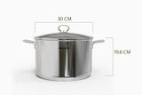  Nồi inox 1 lớp đáy Sunhouse SHG115-30 chính hãng 