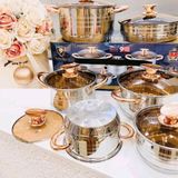  Bộ Nồi Inox Kaisa Villa 6 Món Kv No.6618 