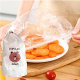  Set 100 Màng Bọc Thực Phẩm Túi Gấu Có Chun Co Giãn 