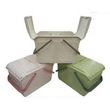  Làn nắp mây Đa Năng Việt Nhật (2604)Làn nhựa đựng đồ,giỏ đựng quần áo có nắp mây 