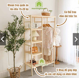  Tủ Treo Quần Áo Gỗ Morning House 5 Tầng 