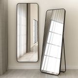  Gương chống vỡ đứng soi toàn thân có chân kết hợp treo tường decor 
