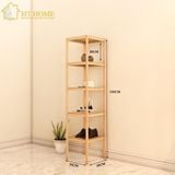  Kệ Gỗ Thông Vuông 5 Tầng Tiện Dụng 