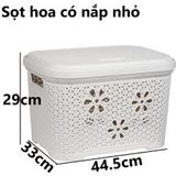  Giỏ nắp hoa Việt Nhật Tiện Lợi đựng Quần Áo Đồ Chơi 5158 