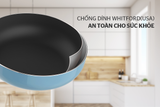  Chảo chống dính đáy từ Sunhouse chính hãng - Dùng trên mọi loại bếp. đường kính 20-28cm 