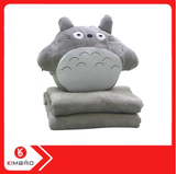  Chăn Gối Gấu Bông Totoro Tròn 3 Trong 1 