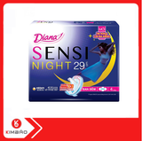  Set 5 Gói Băng Vệ Sinh Diana Sensi Night Ban Đêm 29cm (Gói 4 Miếng) 