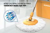  Cây Lau Nhà Xoay 360 Độ Sunhouse KS-MO350I 