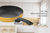  Chảo chống dính đáy từ Sunhouse SHG1120MY, SHG1124MY, SHG1126MY, SHG1128MY ( Vàng) 