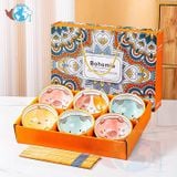  Bộ 6 Chén 6 Đũa Hình Thú Kute 