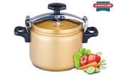  Nồi áp suất nhôm Sunhouse  SHA8604 - 6L chính hãng ( trắng - vàng) 