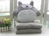  Chăn Gối Gấu Bông Totoro Tròn 3 Trong 1 