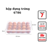  Hộp Đựng Trứng 24 Ngăn 6786 Có Nắp Đậy (Loại Dày) 