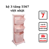  Kệ Nhựa Việt Nhật 3 Tầng Đa Năng 5567 