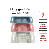  Rổ Gác Bồn Rửa Chén Xếp Gọn Đa Năng 