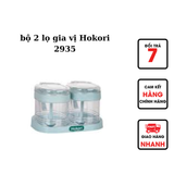  Set 2 lọ đựng gia vị hokori cao cấp mã 2935 