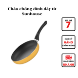  Chảo chống dính đáy từ Sunhouse SHG1120MY, SHG1124MY, SHG1126MY, SHG1128MY ( Vàng) 