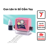  Con Lăn In Số Cầm Tay, Dụng Cụ Lăn Phép Tính Học Toán Cho Học Sinh Tiểu Học 
