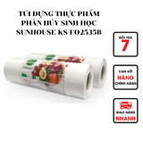  Túi đựng thực phẩm phân hủy sinh học Sunhouse KS-FO2535B 