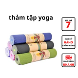 Thảm Yoga 2 Lớp Cao Cấp TPE  6mm 