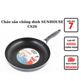  Chảo sần chống dính Sunhouse CS26 