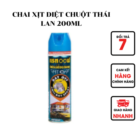  Chai xịt chuột Thái Lan 200ML 