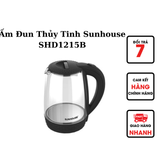  Ấm Đun Thủy Tinh Sunhouse SHD1215B 