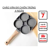  Chảo Vân Đá 4 Ngăn Dùng Cho Mọi Loại Bếp 